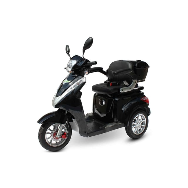 ECO ENGEL 501 Elektroroller, 25 km/h mit 30 Ah Li-Io Akku herausnehmbar, Schwarz