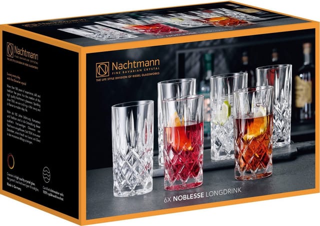 Nachtmann Longdrinkgläser Noblesse 375 ml 6er Set