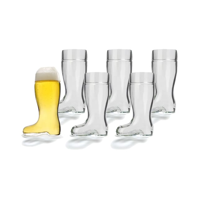 Stölzle Lausitz Biergläser Stiefel 250 ml 6er Set