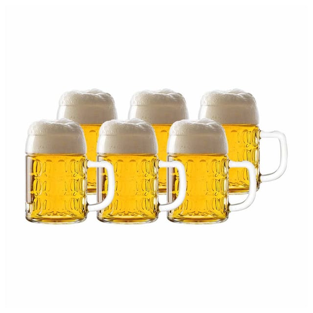 Stölzle Lausitz Bierkrüge Kaiser 0,3 Liter 6er Set