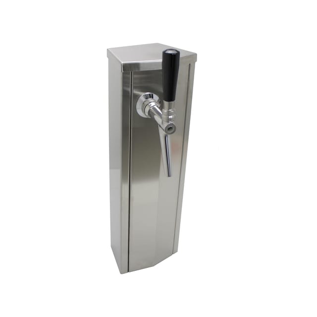 Schanksäule / Zapfsäule aus Edelstahl, 1 - leitig