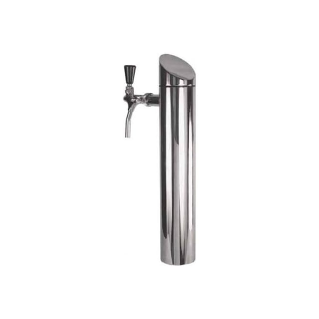 Schanksäule, Bierzapfsäule - Modell Tower, poliert, 1-leitig