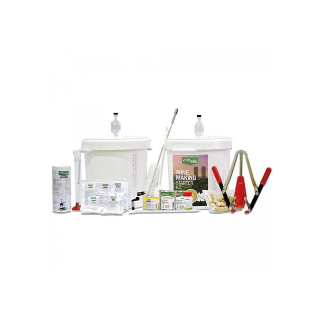 Wein selber machen, Wein selber machen Set - Startpaket MAXI mit Anleitung, Instruction language:Deutsch