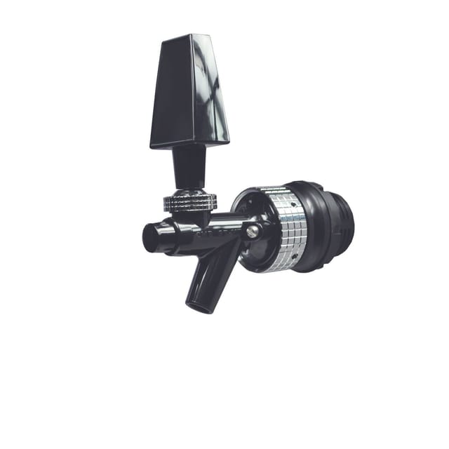 AFG-Kompensatorschankhahn CMB, schwarz/chrom