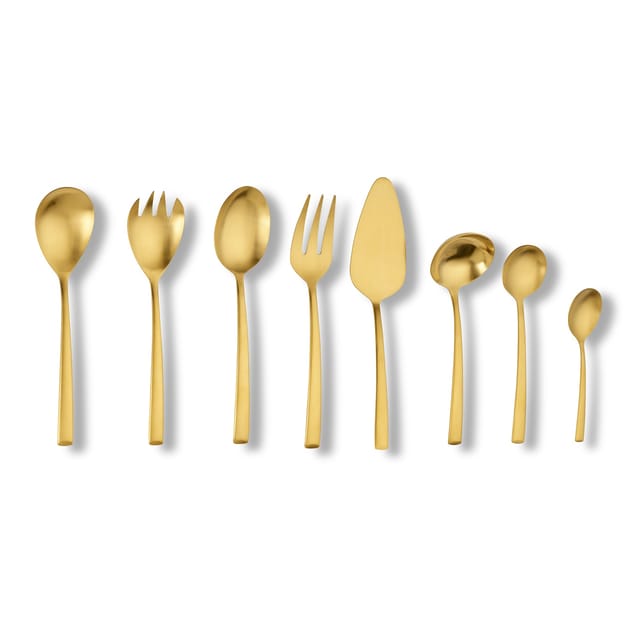 Tafelbesteck "AVELINO" 68 tlg. -gold matt