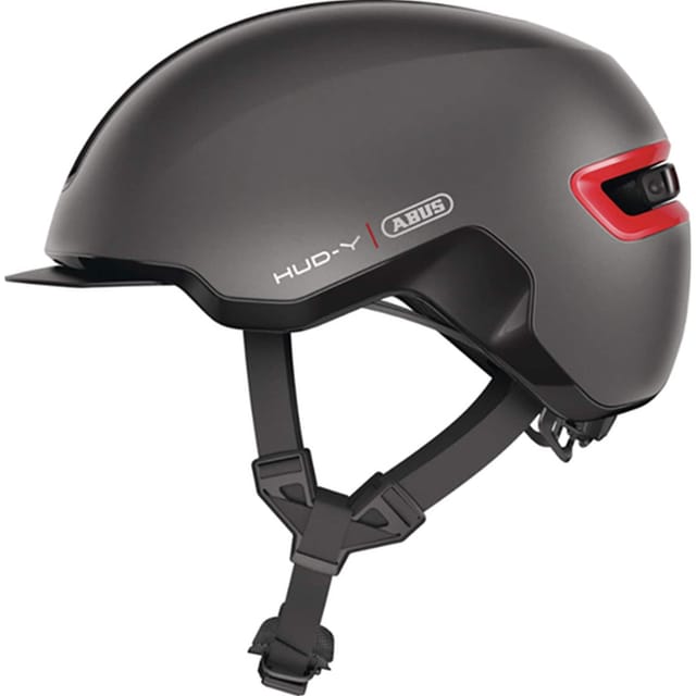 ABUS Fahrradhelm "Hud-Y" dunkelgrau