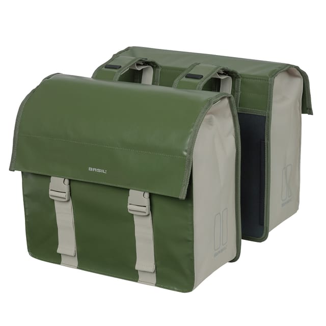 BASIL Doppelpacktasche "Urban Load", mossgreen