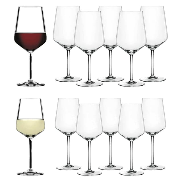 Spiegelau Rot- und Weißweingläser Style 12er Set
