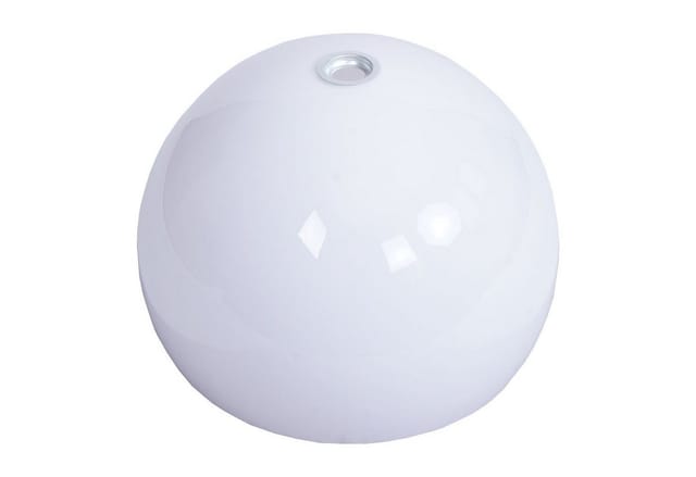 Lampenschirm MCW-M34 für Bogen- und Pendelleuchte, Ersatzschirm, Ø 40cm, Kunststoff ~ weiß