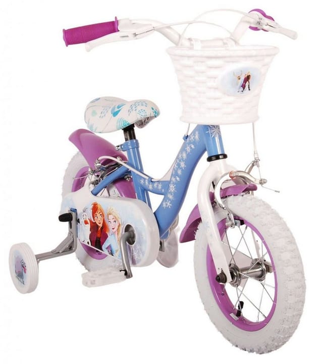 VOLARE Kinderfahrrad Disney Frozen 2 12 Zoll, ohne Rücktrittbremse