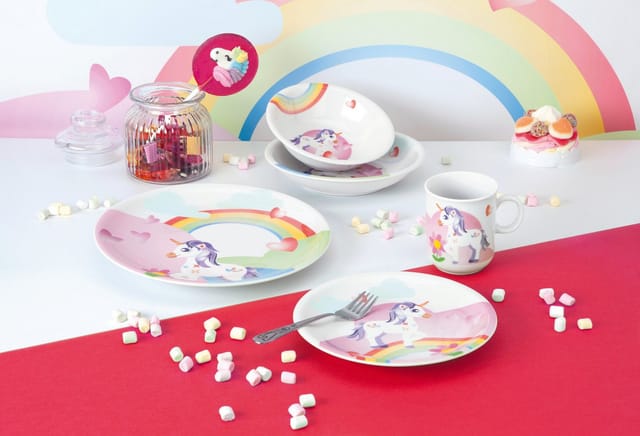 Seltmann Weiden Kindergeschirr Set Compact Mein kleines Einhorn