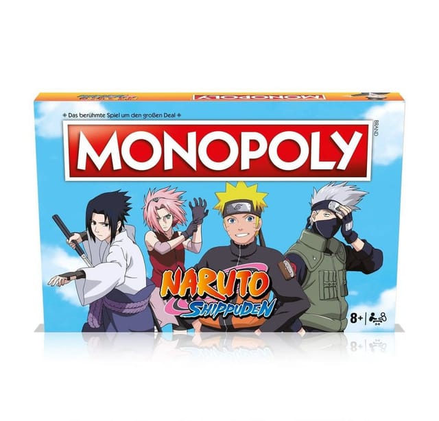 Monopoly - Naruto (deutsch) Brettspiel Gesellschaftsspiel Anime