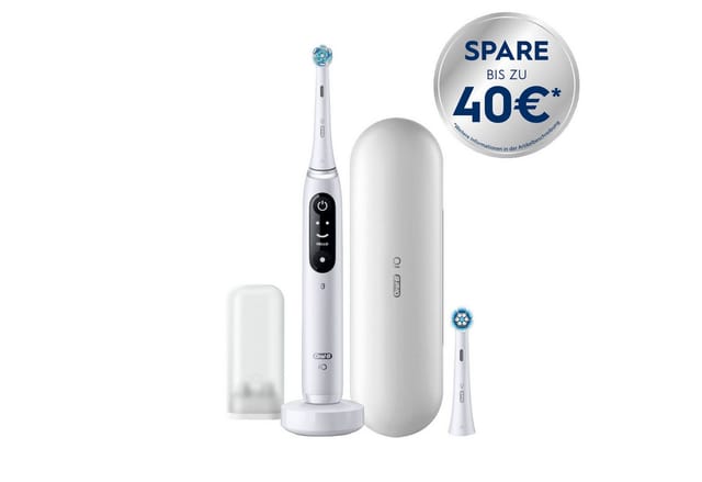 Oral-B iO Series 8N White Alabaster elektrische Zahnbürste