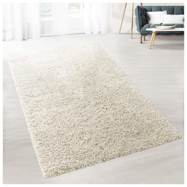 floordirekt Shaggy-Teppich Prestige Ivory
