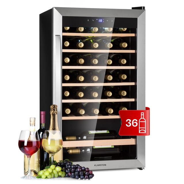 Vinamour 32 Uno Weinkühlschrank 1 Zone 95 L / 36 Flaschen 4-18°C Touch