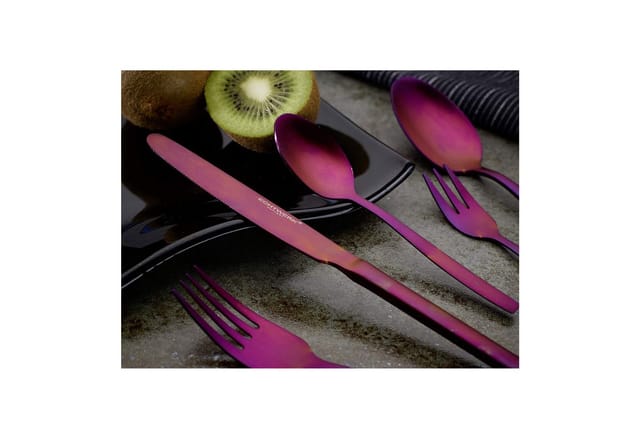ECHTWERK Besteck Set "Positano" 30tlg rot