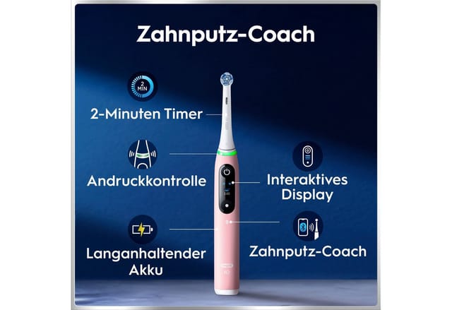 Oral-B iO Series 6 Pink Sand elektrische Zahnbürste