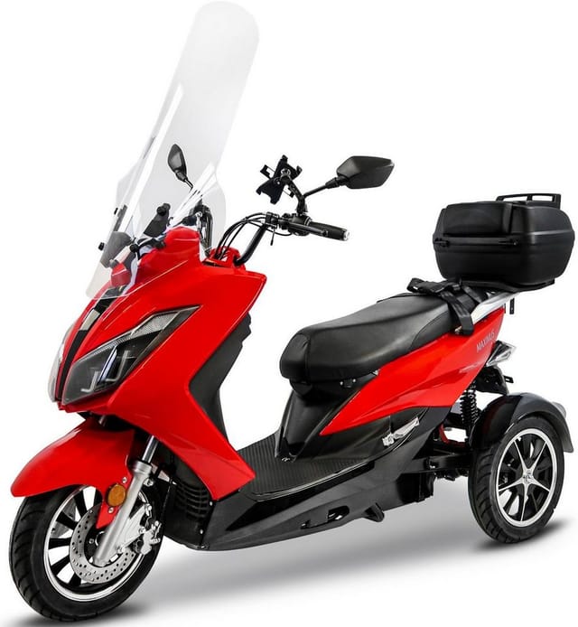 Maximus, 3-Rad E-Mobil MX3-25 - 25 km/h, 60V-32,5Ah Lithium Akku, 1500 Watt