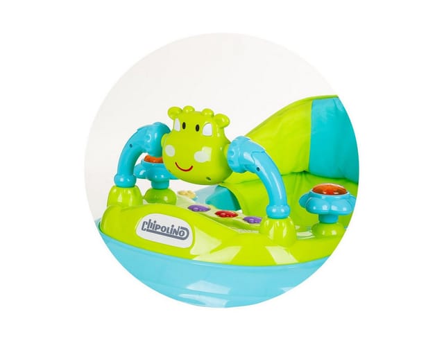 Chipolino Lauflernhilfe Little Cow Räder Stopper Höhenverstellbar Musik Licht grün