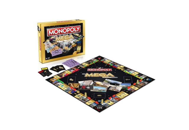 Monopoly - Mega Deluxe Edition Luxus Brettspiel Spiel Gesellschaftsspiel