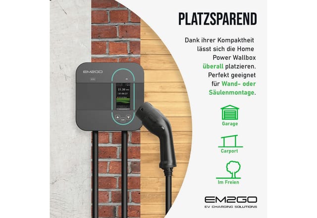 EM2GO "Home" AC Wallbox 11kW