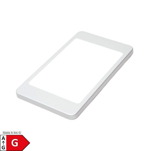 LED Unterbauleuchte, silber-grau, warmweiss, ohne Sensor, 1er SET