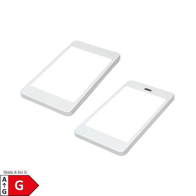 LED Unterbauleuchte, silber-grau, neutralweiss, mit Sensor, 2er SET