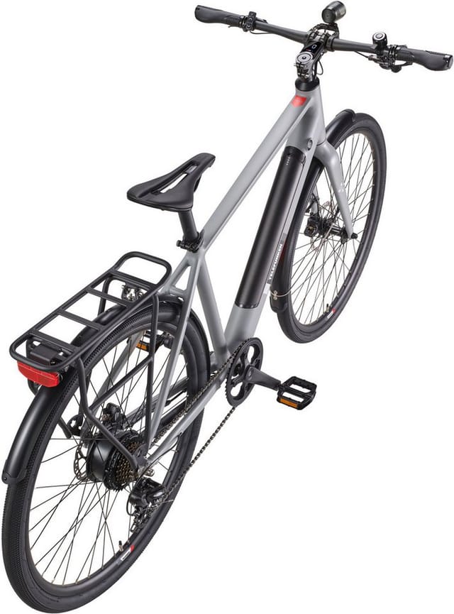 TELEFUNKEN UH200 E-Urban-Bike 28" aluminiumgrau