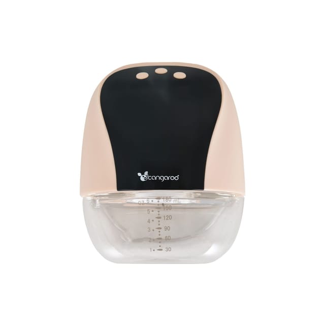 Cangaroo tragbare Milchpumpe Libera, elektrisch, verschiedene Funktionen, Akku beige