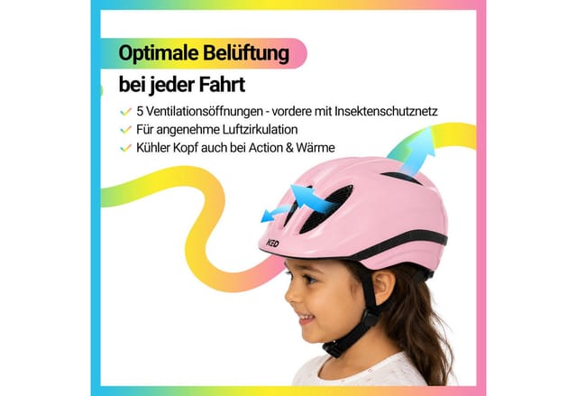KED Kinderhelm MEGGY II TREND, Flamingo Pink