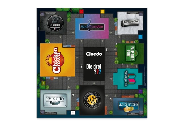 Cluedo - Die drei ??? Fragezeichen Spiel Gesellschaftsspiel Brettspiel deutsch