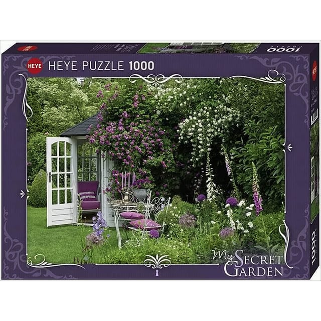 Heye - Standardpuzzle 1000 Teile - My Secret Garden Pavilion
