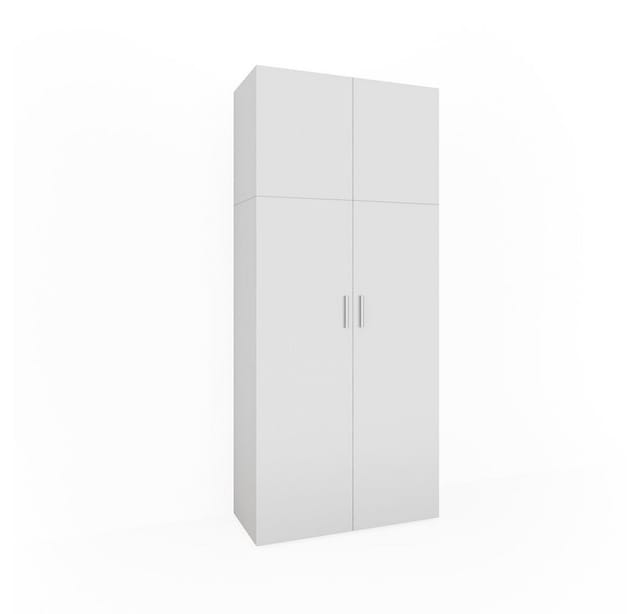 Vicco Schrank Ingo weiß - 2 Türen Universal Mehrzweckschrank Putzschrchrank