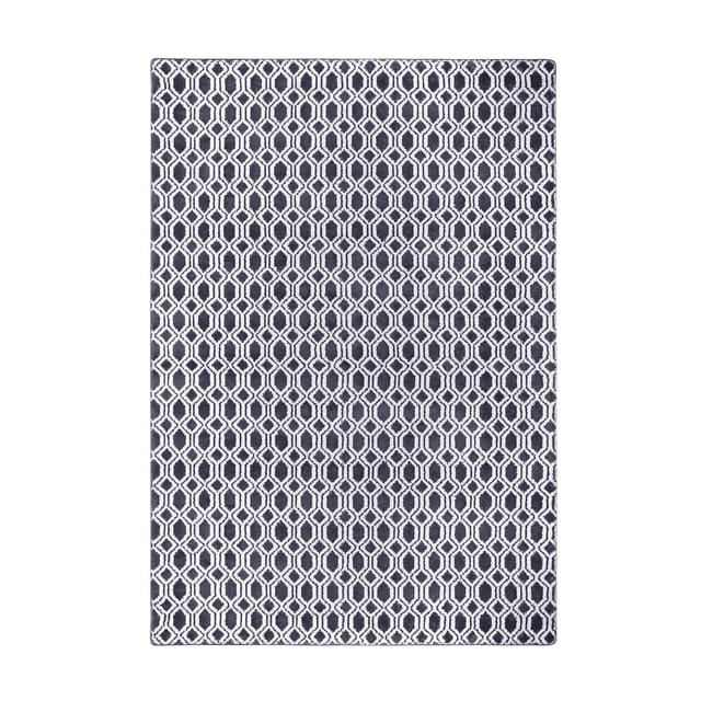 Karat Teppich Casablanca Schwarz