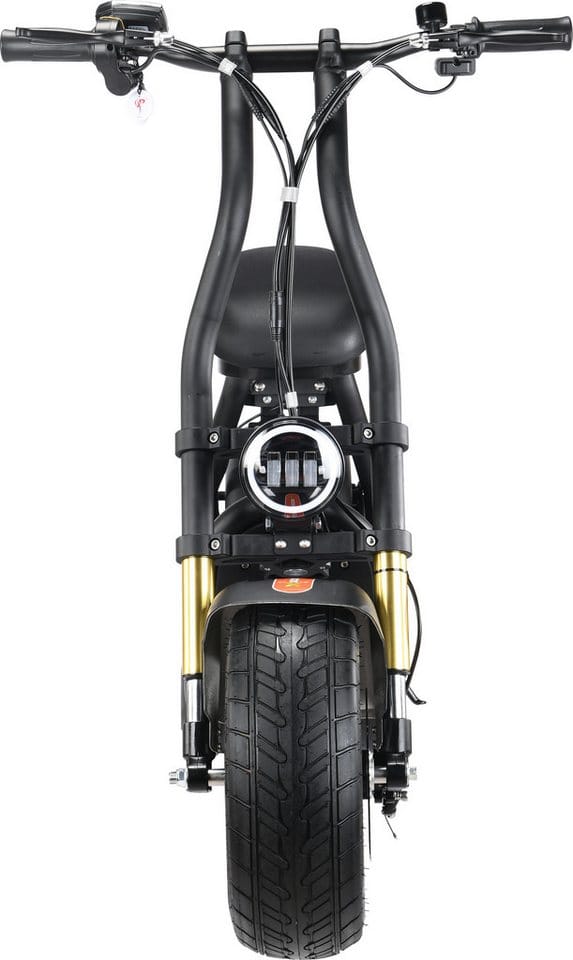 ENEWAY COCO Wave-S 1000W 48V Fatwheel LowRider Scooter mit Strassenzulassung 45 km/h BLACK
