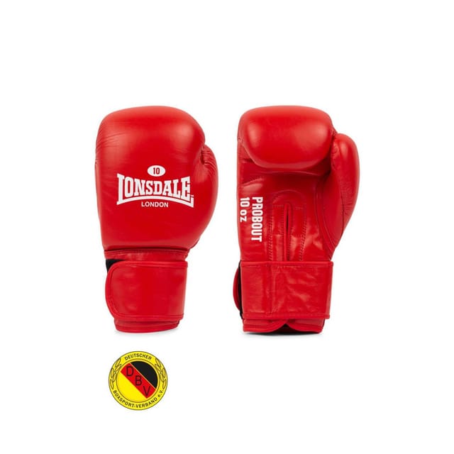 Lonsdale Contest Boxhandschuhe aus Leder PROBOUT DBV