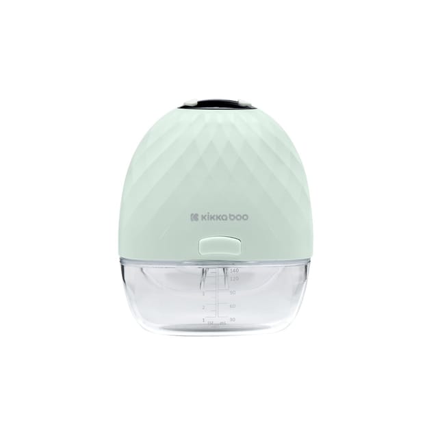 Kikkaboo tragbare Milchpumpe Winnie elektrisch Fassung 140 ml Speicherfunktion grün