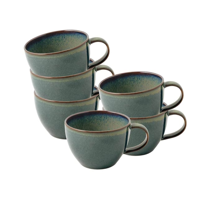 like. by Villeroy & Boch Kaffeetassen Crafted 247 ml 6er Set