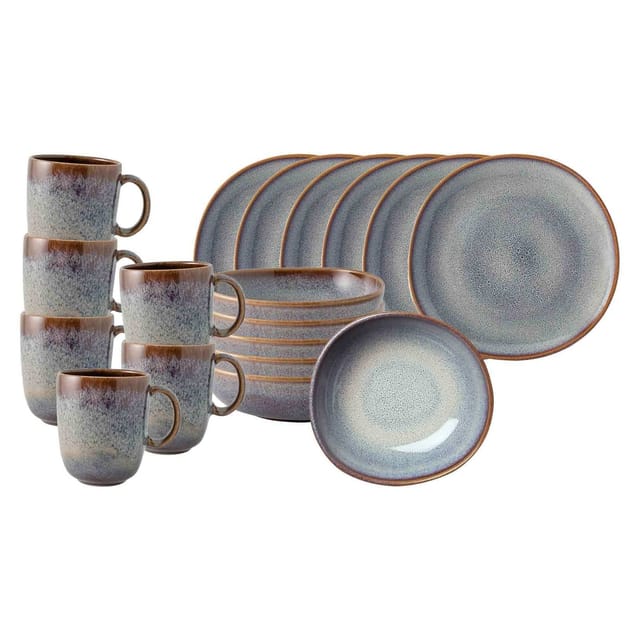 like. by Villeroy & Boch Frühstücks-Set Lave 18er Set