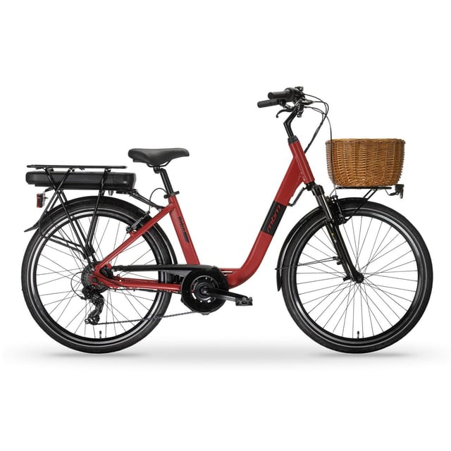 MBM Elektro-Citybike RHEA 28 Zoll, red