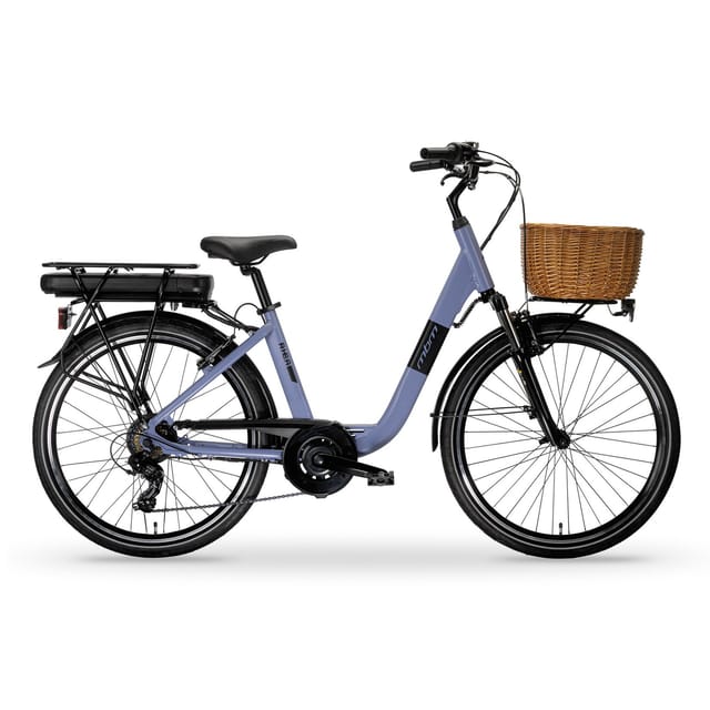 MBM Elektro-Citybike RHEA 24 Zoll, blau