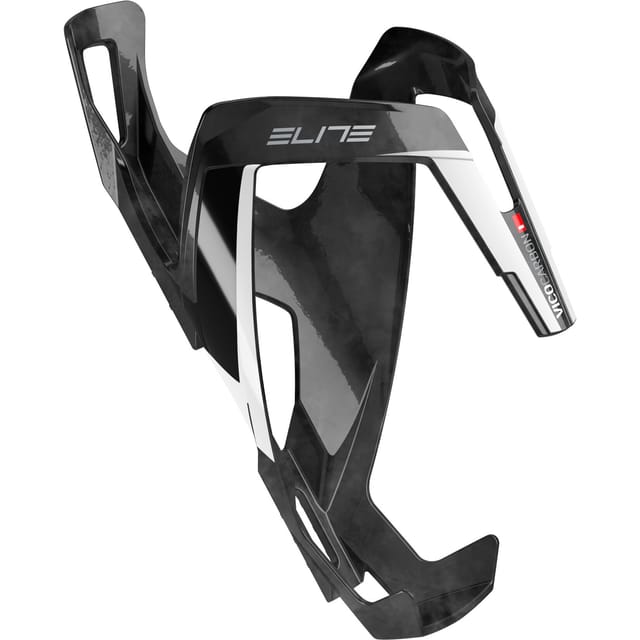 Flaschenhalter Vico Carbon, Schwarz/Weiß