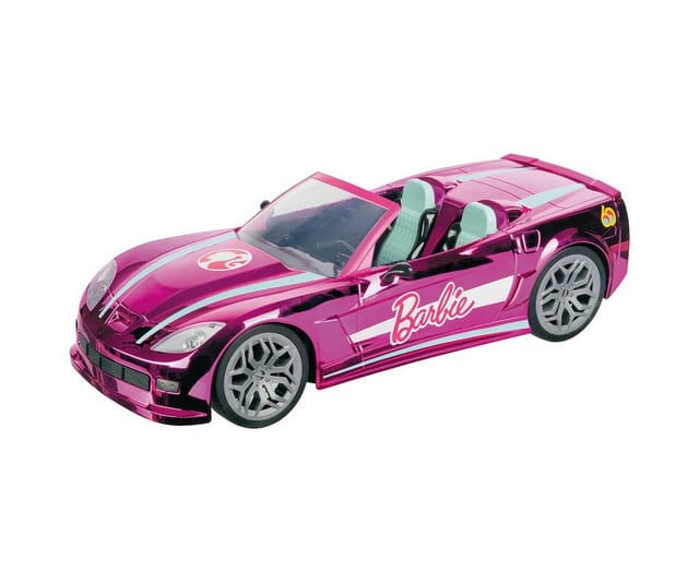 Happy People - Ferngesteurtes Auto - Barbie Dream Car (40 cm) mit Licht, kompatibel mit Barbie