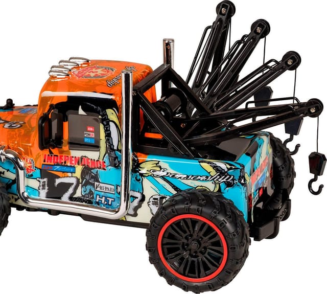 Happy People - Ferngesteuertes Auto - RC Independent Titan (1:14, 33cm) Spielzeugauto Abschlepper