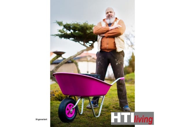 HTI-Living Schubkarre Havel 65 Pink