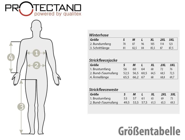 QUALITEX HIGH QUALITY WORKWEAR Strick-Fleeceweste mehrfarbig schwarz/meliert Damen: 60 Herren: 4XL