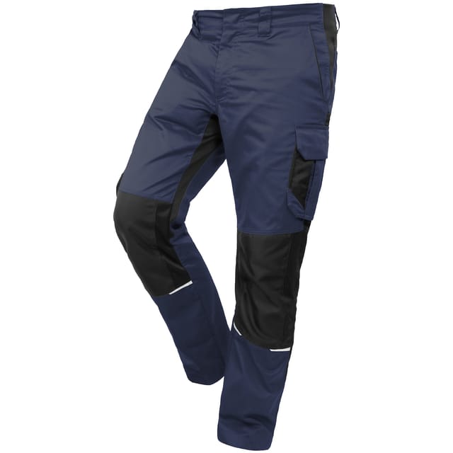 QUALITEX HIGH QUALITY WORKWEAR Bundhose IND navy blazer/black beauty Damen: 58 Herren: 64