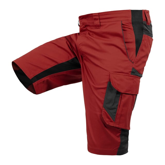 QUALITEX HIGH QUALITY WORKWEAR Shorts IND red dahlia/phantom Damen: 54 Herren: 60
