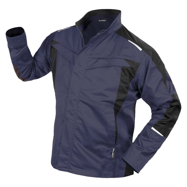 QUALITEX HIGH QUALITY WORKWEAR Bundjacke IND navy blazer/black beauty Damen: XL Herren: XL