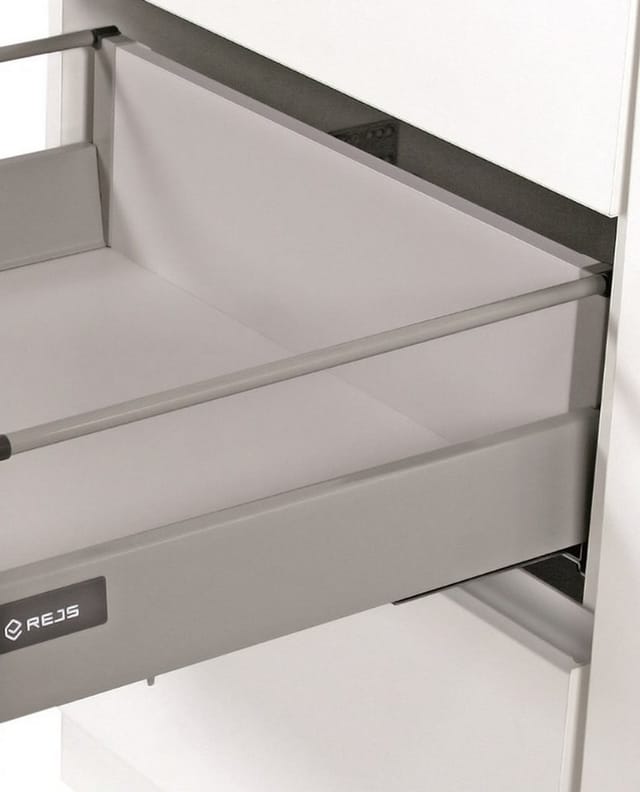Küche Bianca II 240+160 Küchenzeile Hochglanz Grau Küchenblock Einbauküche Grey